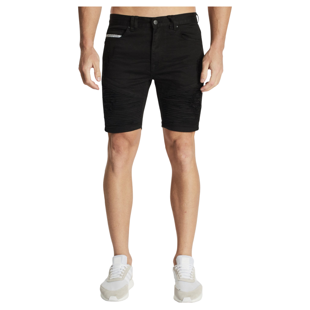 NXP SPITFIRE DENIM SHORT JET BLACK DUKE STORE