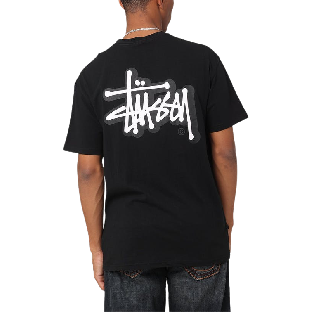 STUSSY | Offset Graffiti T-Shirt Black – DUKE STORE